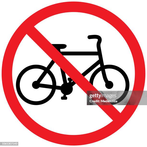 bildbanksillustrationer, clip art samt tecknat material och ikoner med sign symbol cykel - cykel