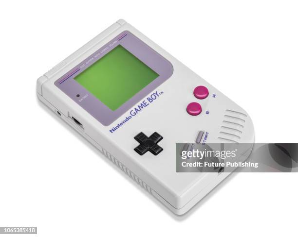 Nintendo Game Boy handheld video game console, taken on July 13, 2016.