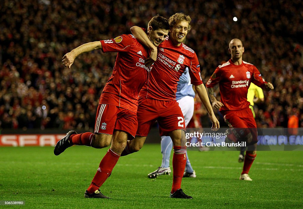 Liverpool v SSC Napoli - UEFA Europa League