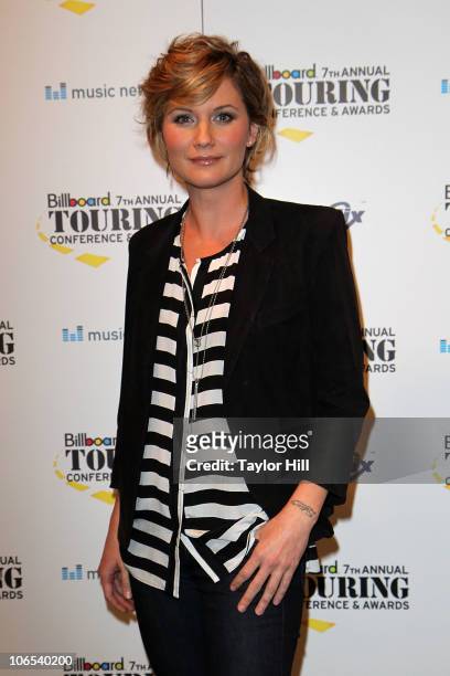Jennifer Nettles of Sugarland attends the 2010 Billboard Touring Awards at Sheraton New York Hotel & Towers on November 4, 2010 in New York, New York.