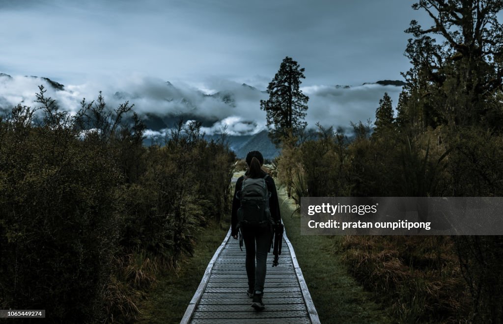 Hiking in New zealand