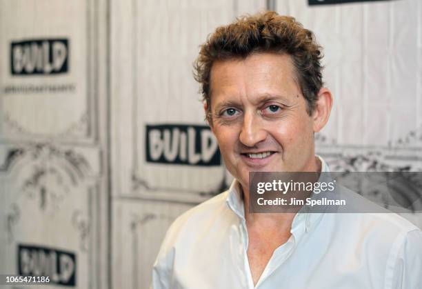 Filmmaker Alex Winter attends the Build Series to discuss "The Panama Papers" at Build Studio on November 26, 2018 in New York City.