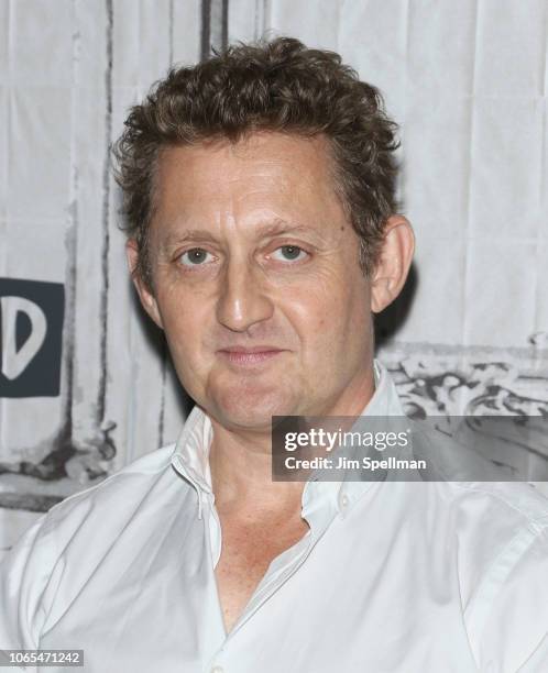 Filmmaker Alex Winter attends the Build Series to discuss "The Panama Papers" at Build Studio on November 26, 2018 in New York City.