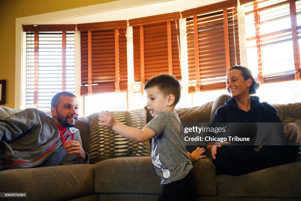 Chase contracted the polio-like condition known as acute flaccid myelitis, or AFM, two years ago.