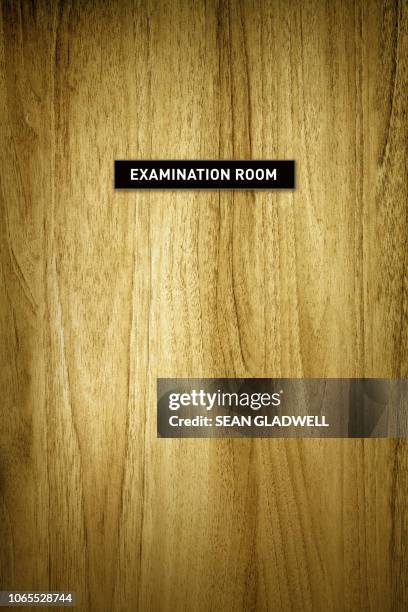 examination room - office signs stock pictures, royalty-free photos & images