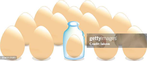 be different - egg preservation stock illustrations
