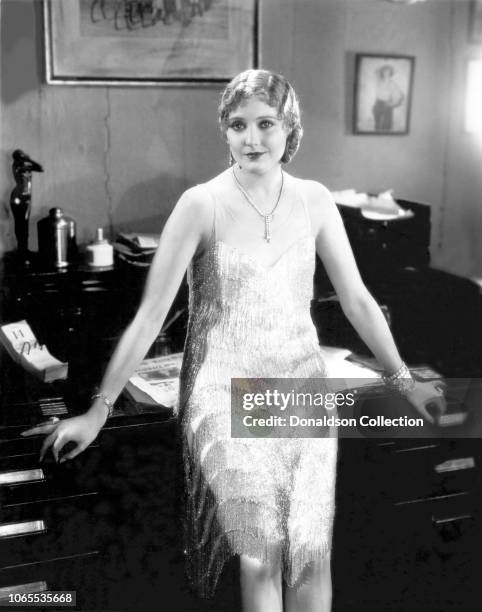 Actress Thelma Todd in a scene from the movie "The Noose"