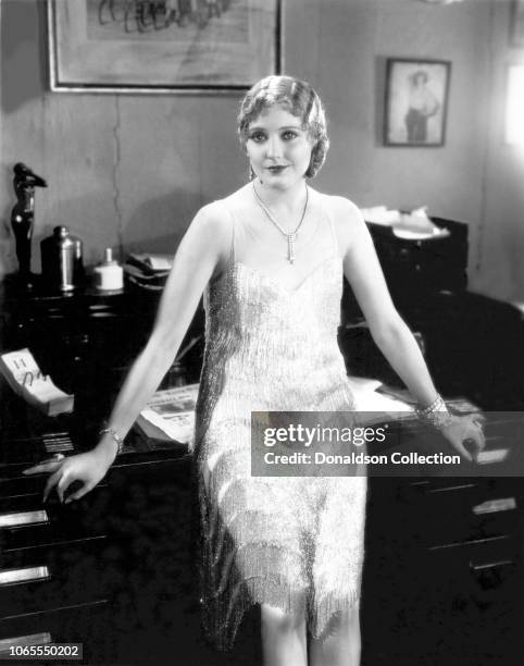 Actress Thelma Todd in a scene from the movie "The Noose"