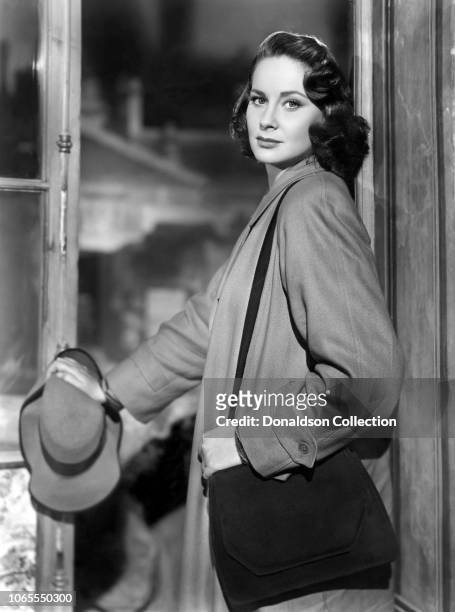 Actress Alida Valli in a scene from the movie "The Third Man"