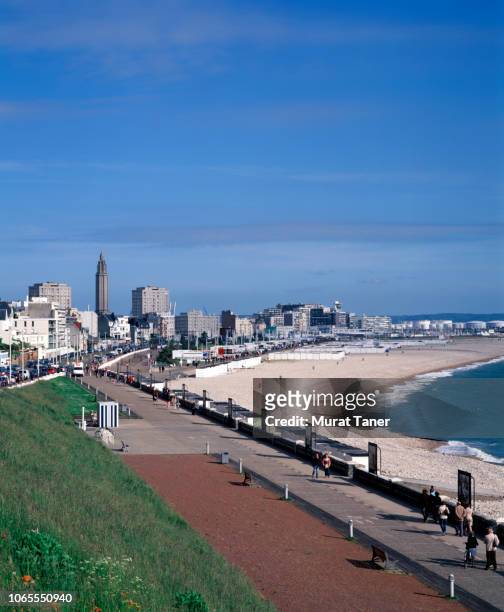 cityscape view of le havre - le havre stock pictures, royalty-free photos & images