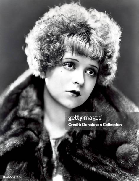 Actress Clara Bow in a scene from the movie "Wine"