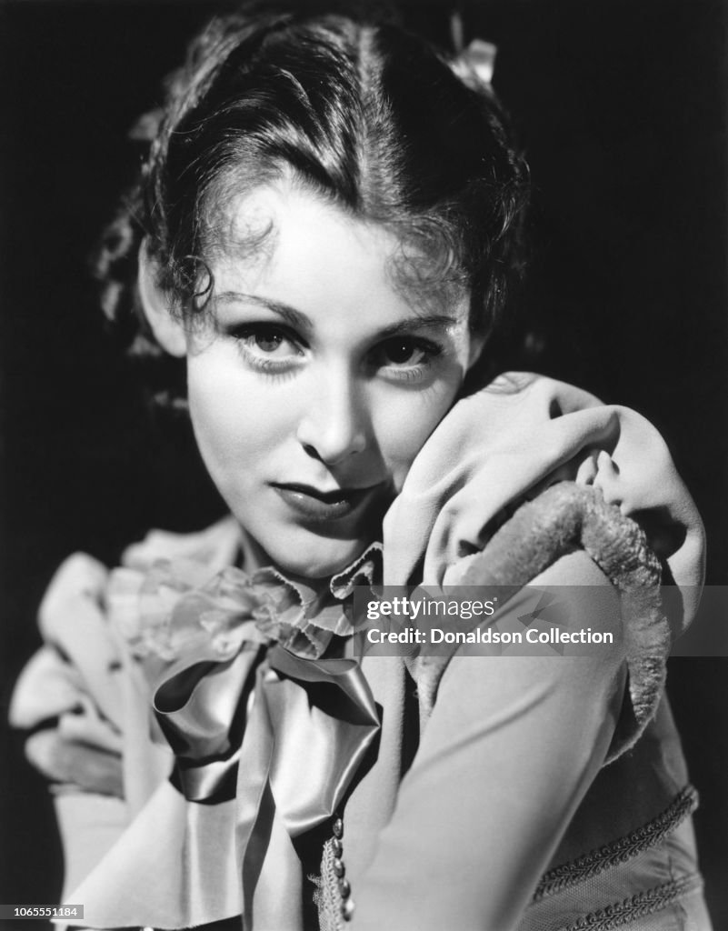 Actress Frances Dee in a scene from the movie 