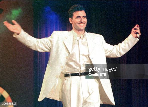 Recent file photo shows Iraqi singer Kazem alSahir during a concert