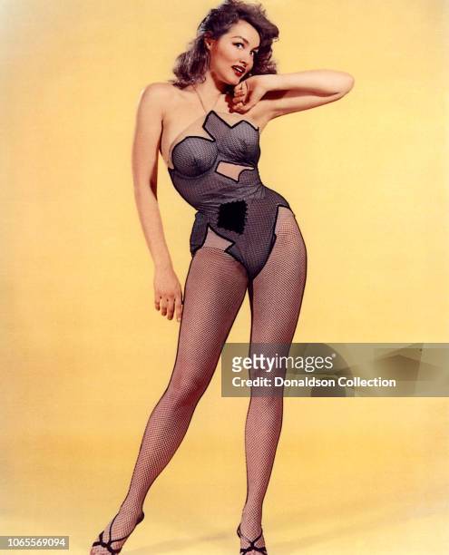 Actress Julie Newmar in a scene from the movie "Li'l Abner"