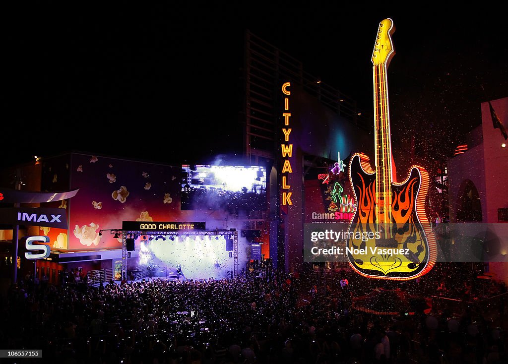 Good Charlotte Performs At Universal CityWalk's New "Plugged In" Concert Series