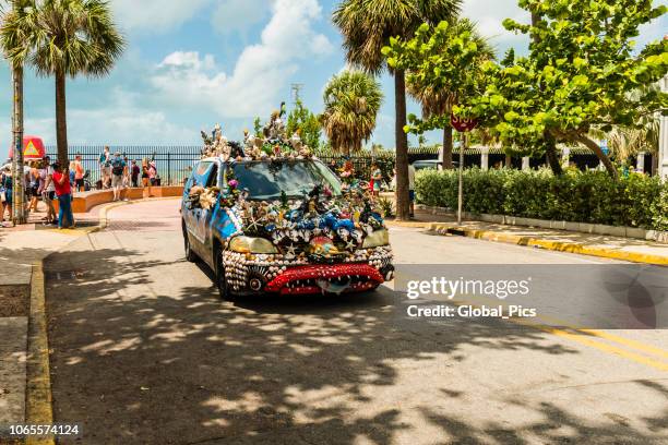 touches de key west, floride - usa - key west photos et images de collection
