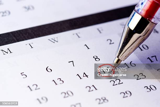 setting a date - calendar stock pictures, royalty-free photos & images