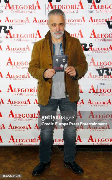 Sergi Arola attends the presentation of 'Mi reencuentro', the new album by Potito on November 26, 2018 in Madrid, Spain.