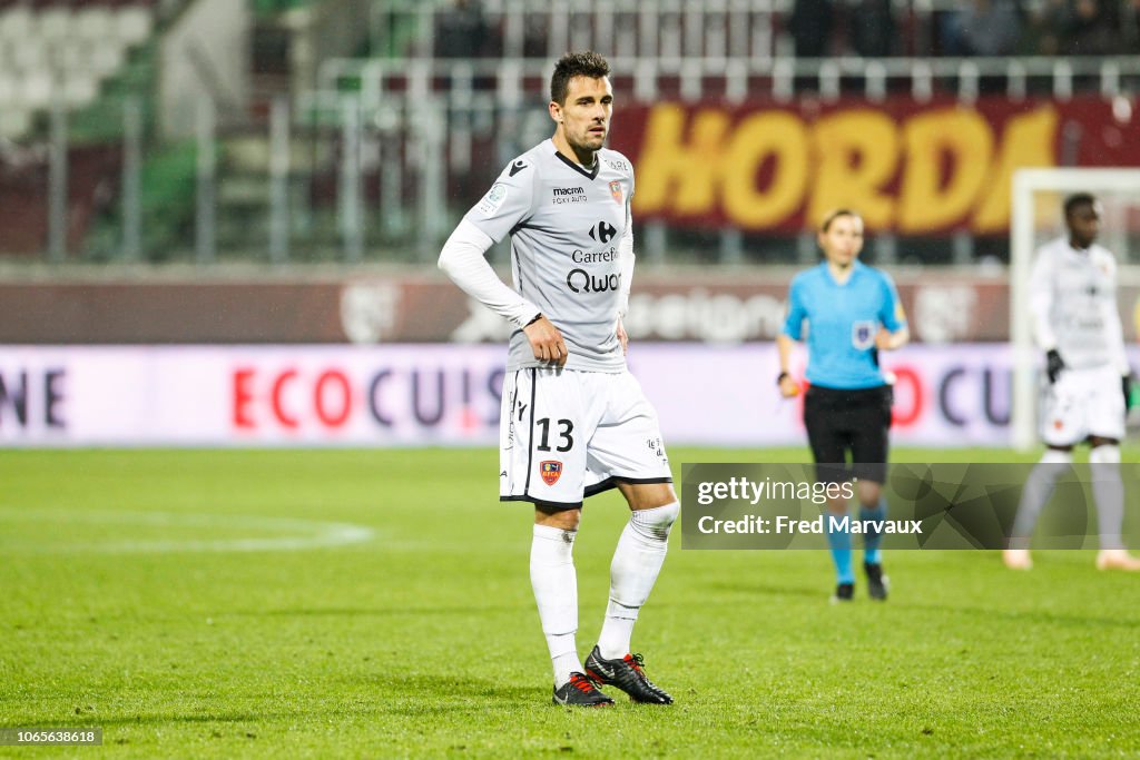 FC Metz v Gazelec Ajaccio