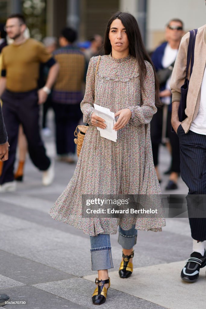 Street Style -Paris Fashion Week - Menswear Spring-Summer 2019 : Day Three