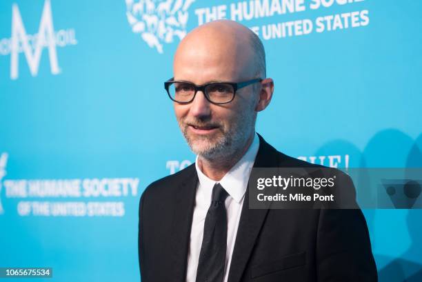 Moby attends The Humane Society Of The United States 9th Annual To The Rescue! Gala at Cipriani 42nd Street on November 09, 2018 in New York City.