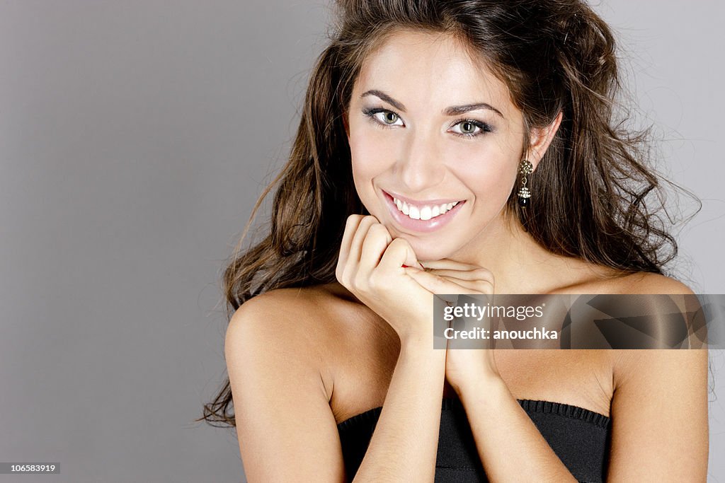 Happy young woman