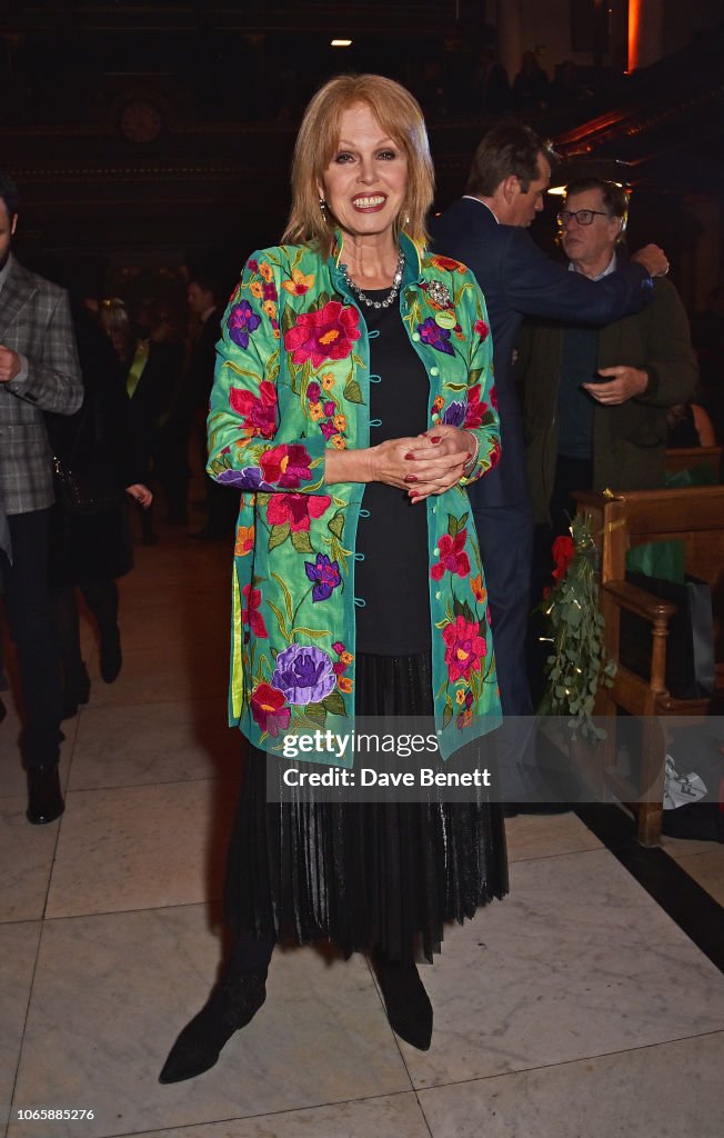 Joanna Lumley attends The Fayre Of St James's Christmas Concert... News