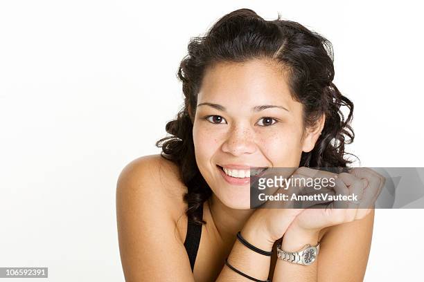 young asian woman - beautiful filipino women stock pictures, royalty-free photos & images