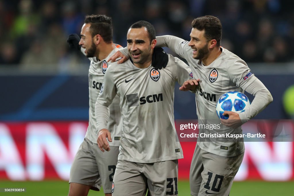 TSG 1899 Hoffenheim v FC Shakhtar Donetsk - UEFA Champions League Group F