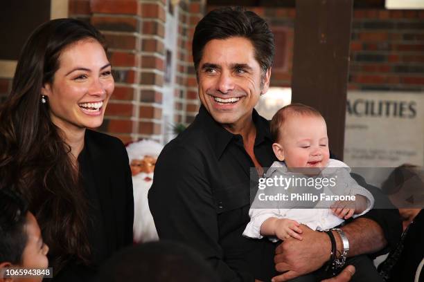 John Stamos , his wife Caitlin McHugh and their son, Billy Stamos attend a special event in which John Stamos is named as national spokesman for...