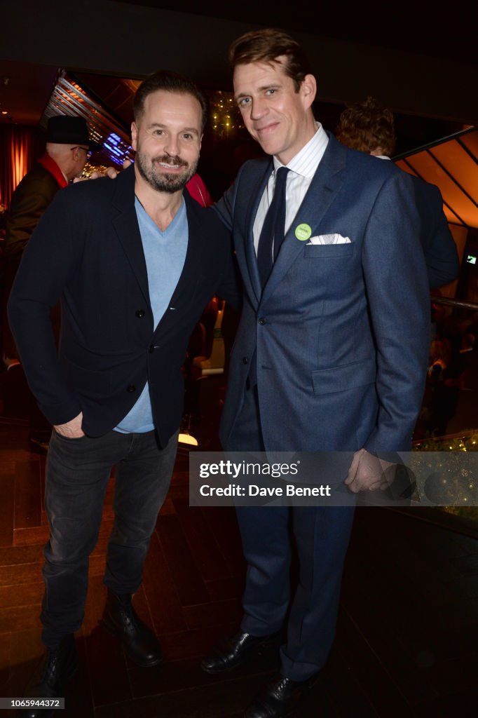 Alfie Boe and Ben Elliot attend The Fayre Of St James's Christmas