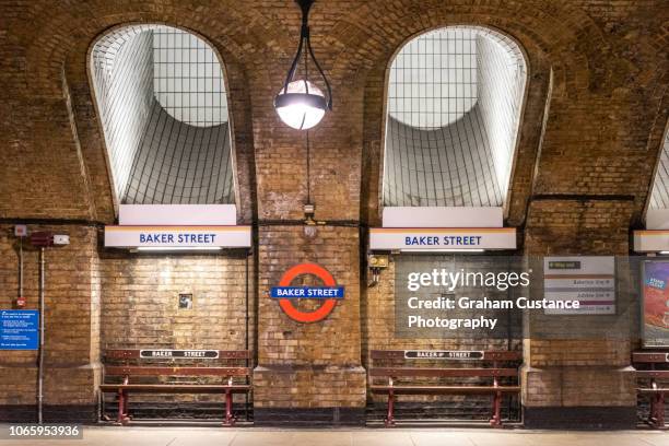 baker street - baker street stock-fotos und bilder