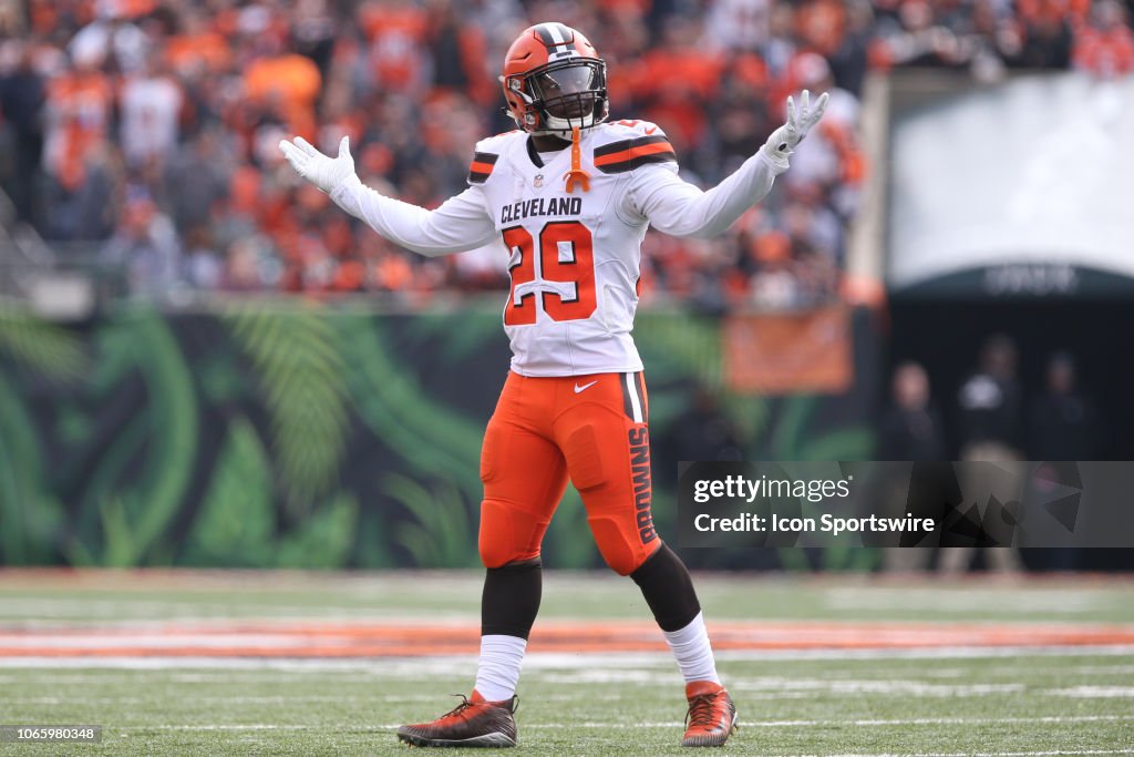 NFL: NOV 25 Browns at Bengals