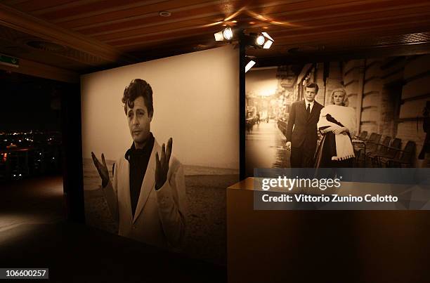 General atmosphere during the World Restoration Premiere Of "La Dolce Vita" Dinner Hosted by Gucci at the Hotel Cavalieri Hilton on October 30, 2010...