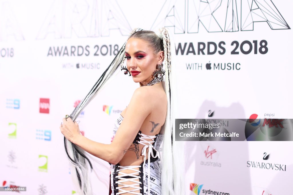 32nd Annual ARIA Awards 2018 - Arrivals