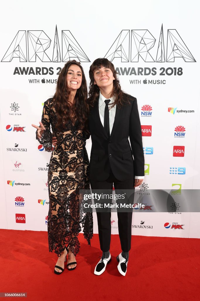 32nd Annual ARIA Awards 2018 - Arrivals