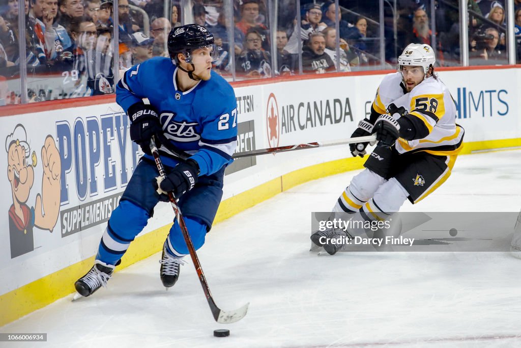 Pittsburgh Penguins v Winnipeg Jets