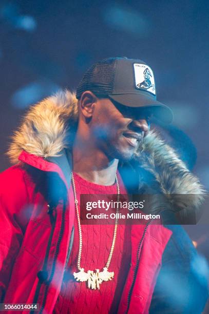 Giggs performs onstage during the different cloth part II tour at O2 Forum Kentish Town on November 27, 2018 in London, England.