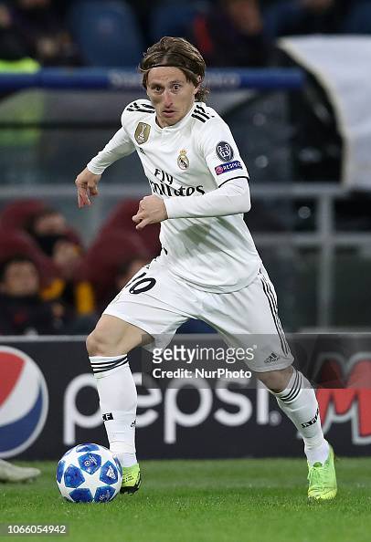 Champions League Group G Luka Modric of Real Madrid at Olimpico... News ...