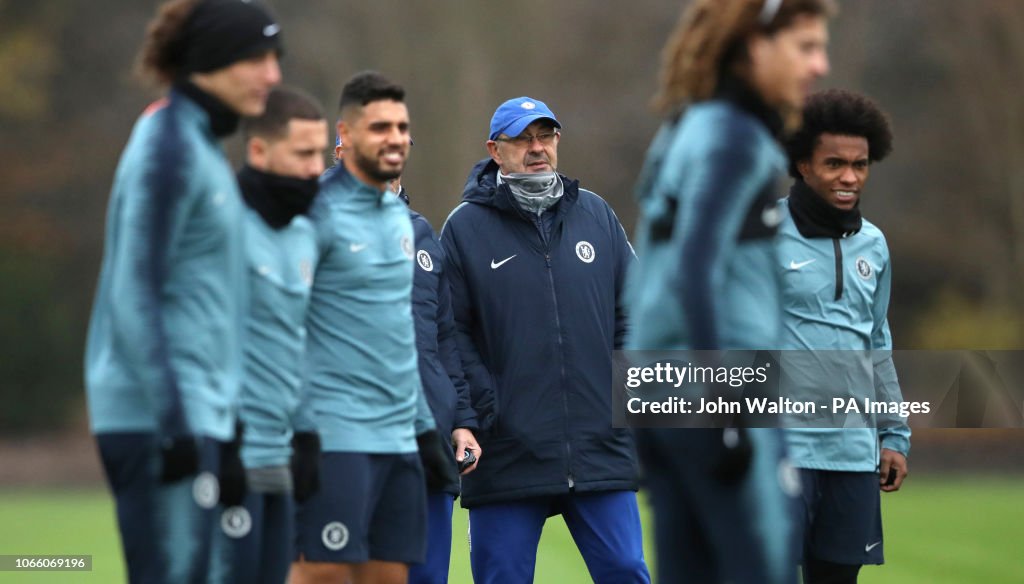 Chelsea Training and Press Conference - Cobham Training Centre