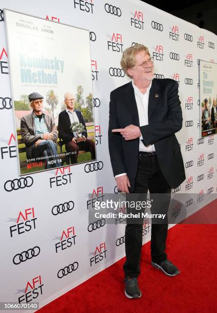 Donald Petrie attends the Los Angeles Premiere of 'The Kominsky Method ' at AFI Fest at TCL Chinese Theatre on November 10, 2018 in Hollywood,...