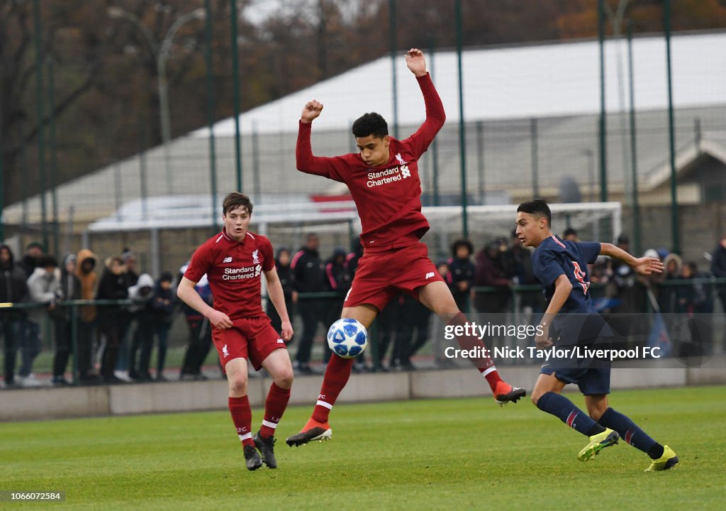 Paris Saint-Germain U19 v Liverpool U19 - UEFA Youth League