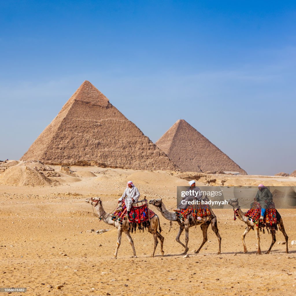 Bedouins and pyramids