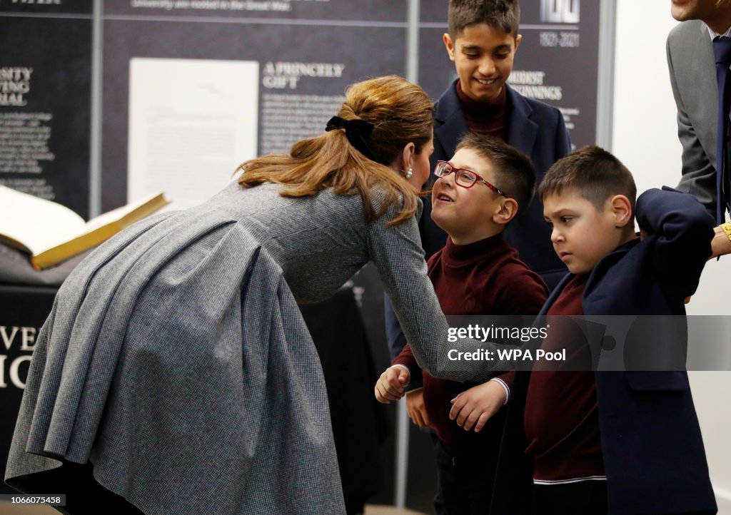 The Duke And Duchess Of Cambridge Visit Leicester