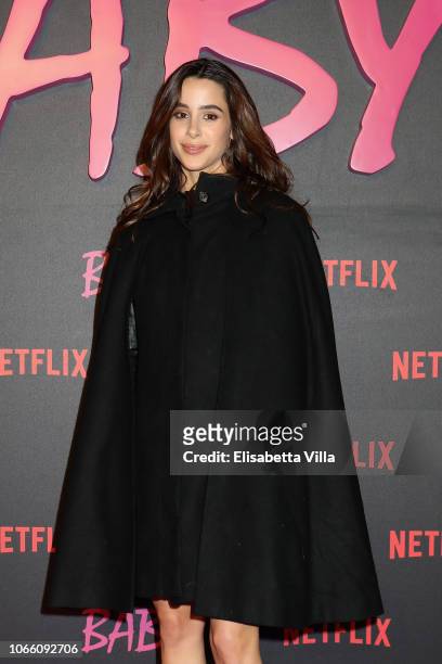 Chabeli Sastre Gonzalez attends the Netflix's "Baby" World Premiere Afterparty at Villa Sublime on November 27, 2018 in Rome, Italy.