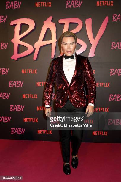 Rodrigo Alves attends the Netflix's "Baby" World Premiere Afterparty at Villa Sublime on November 27, 2018 in Rome, Italy.