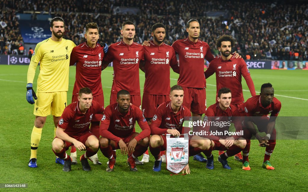 Paris Saint-Germain v Liverpool - UEFA Champions League Group C