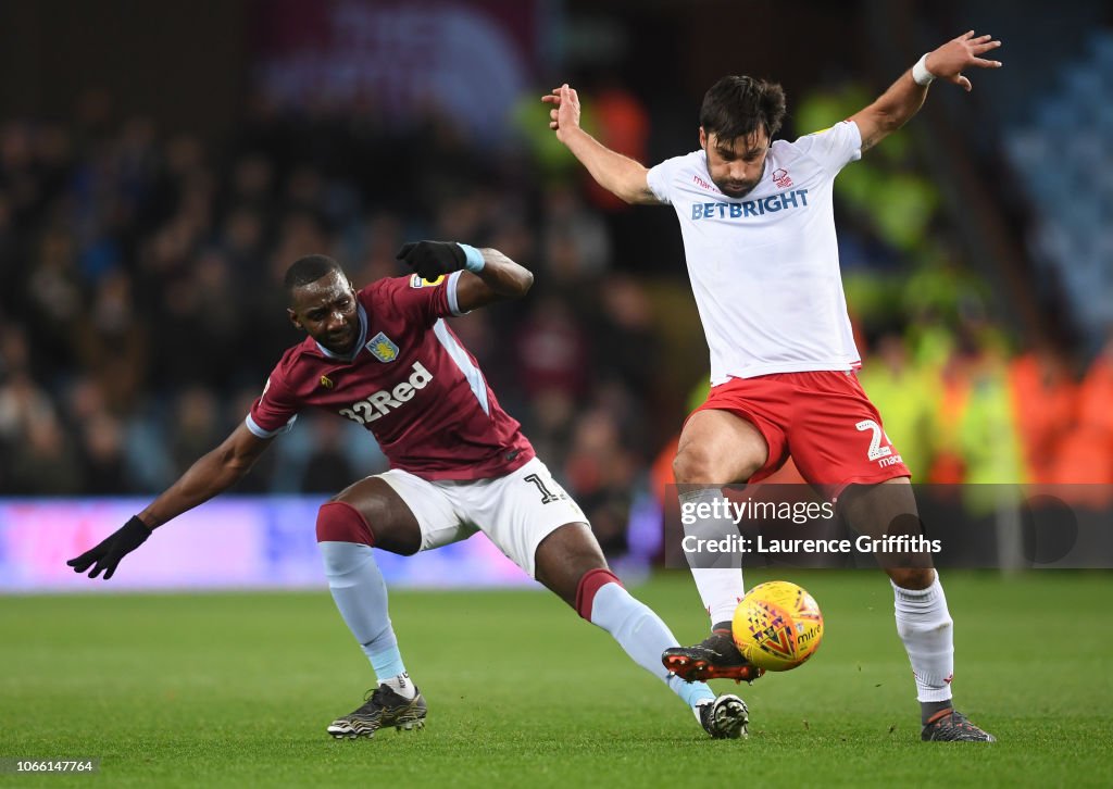 Aston Villa v Nottingham Forest - Sky Bet Championship