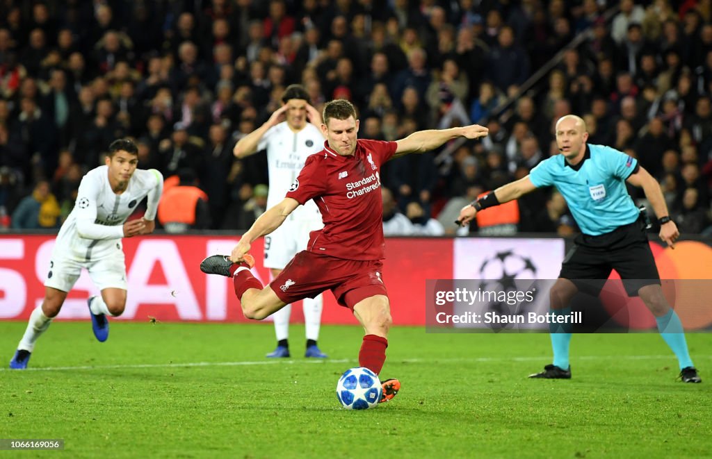Paris Saint-Germain v Liverpool - UEFA Champions League Group C
