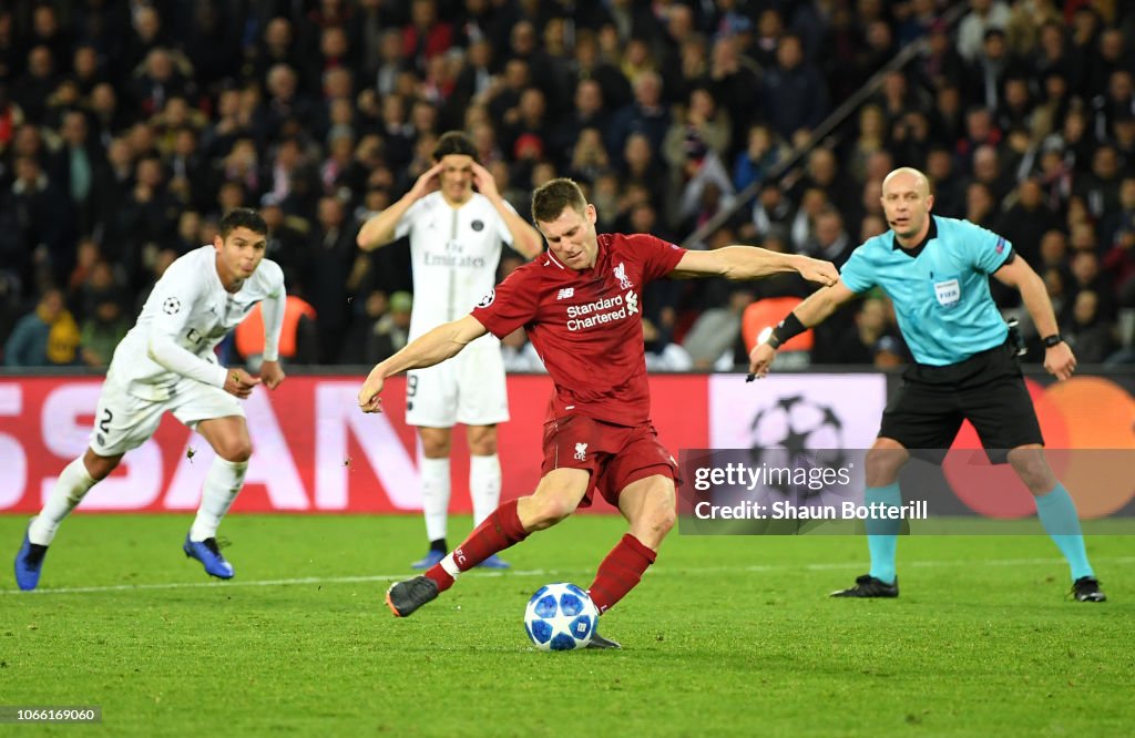 Paris Saint-Germain v Liverpool - UEFA Champions League Group C